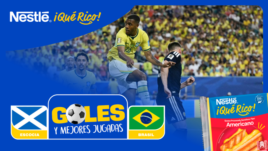 Mundial 2026 | Escocia 0-3 Brasil todos los goles Grupo C