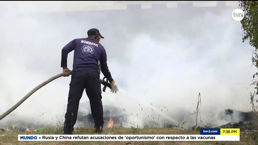 Más de 1,000 atenciones por quema de herbazales en solo dos meses