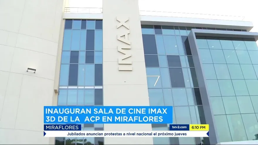 Canal de Panamá estrena sala IMAX 3D