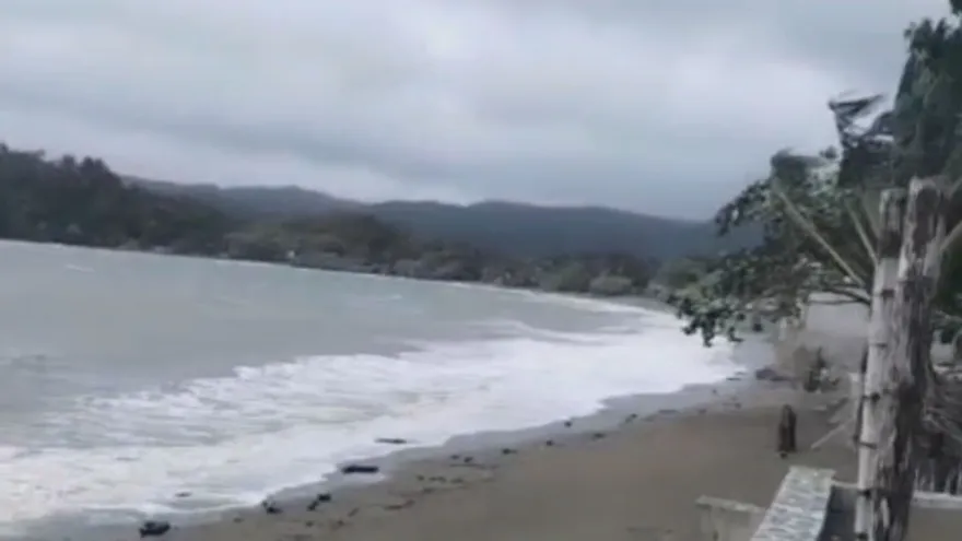 Fuertes vientos y oleaje en Veraguas