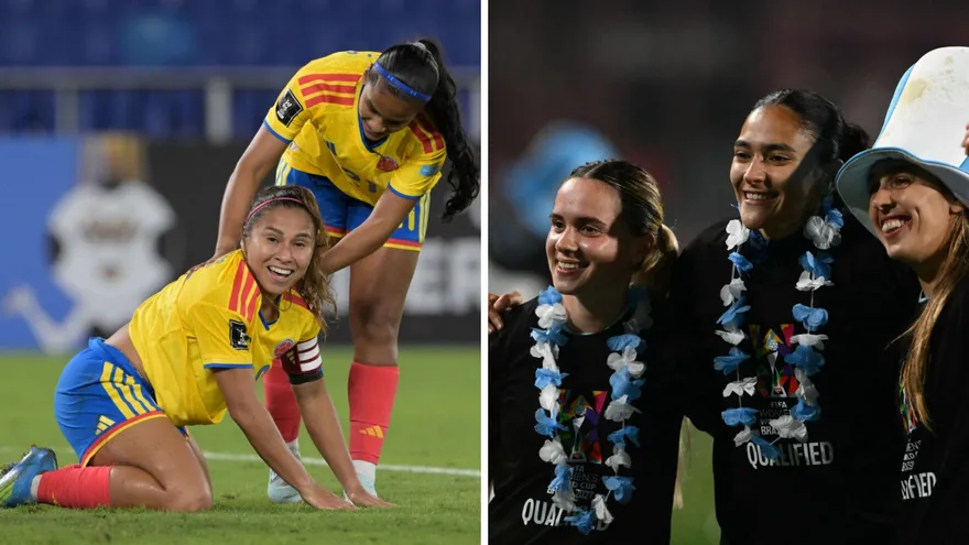 Colombia y Argentina celebran sus clasificaciones al Mundial Femenino
