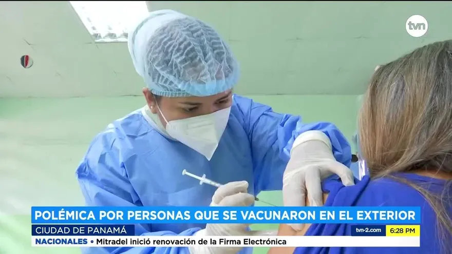 Polémica por segunda dosis a personas que se vacunaron en el exterior
