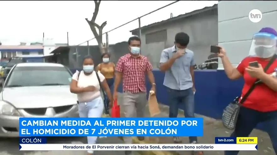 Cambian medida cautelar a Miguel Almanza, uno de los imputados en asesinato de jóvenes en Colón