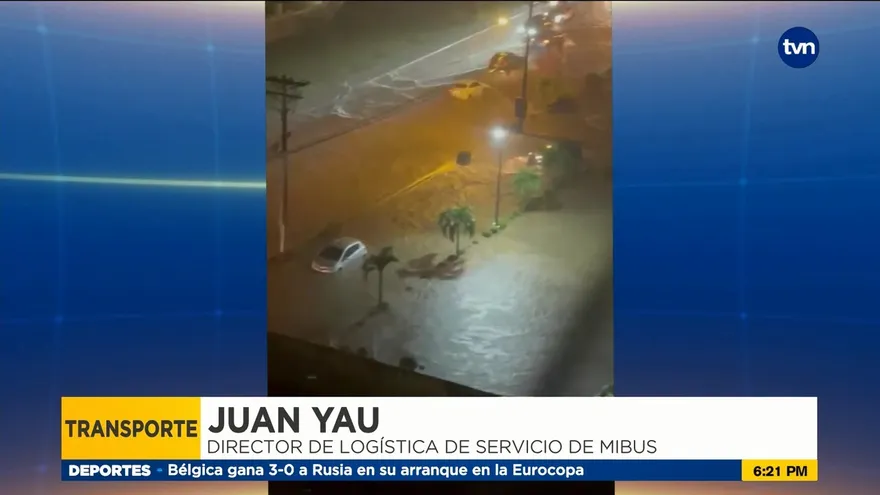 Onda tropical 5 afectó las operaciones de MiBus