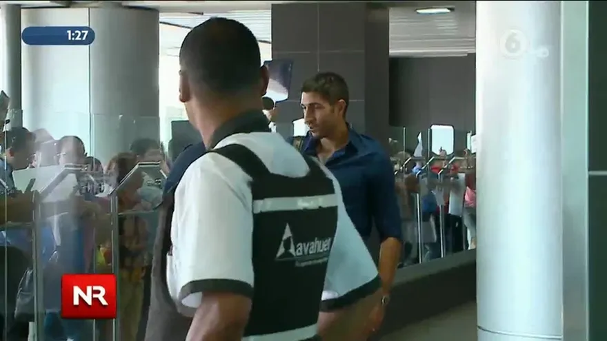 Penedo llega a Costa Rica, el Saprissa sería su destino