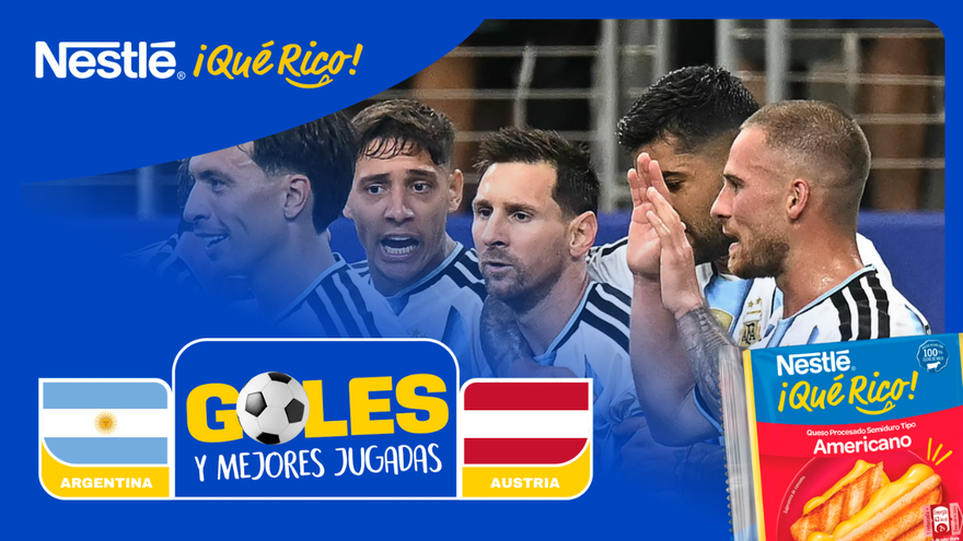 Mundial 2026 | Argentina 2-0 Austria todos los goles Grupo J