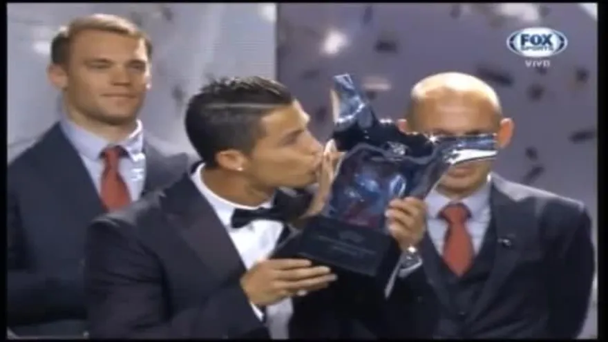 Cristiano Ronaldo mejor jugador de Europa