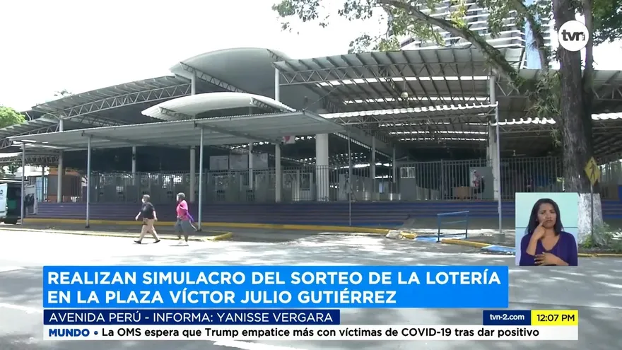 Simulacro de reapertura en Lotería Nacional de Beneficencia