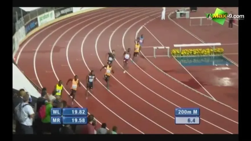 Alonso Edward ganó con tiempo de 20.65 en Australia