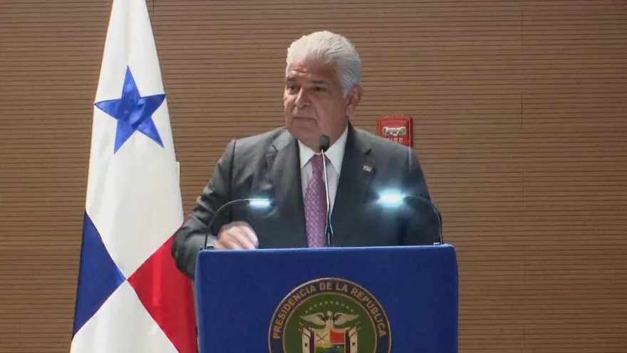 José Raúl Mulino, presidente de Panamá.