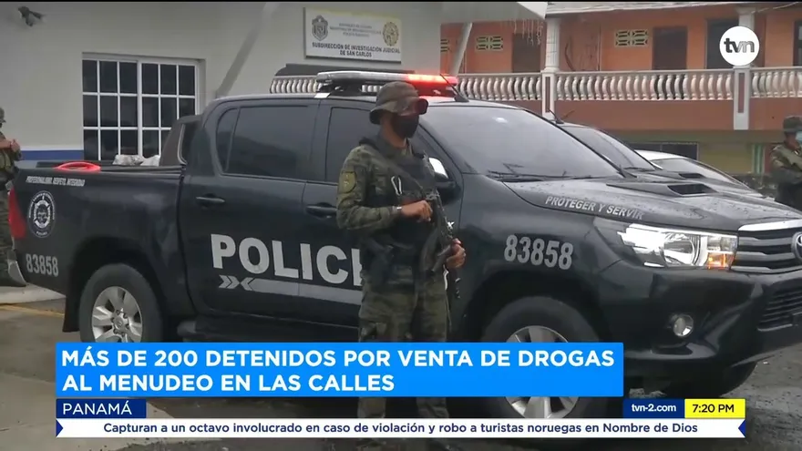Más de 200 detenidos por venta de drogas al menudeo en las calles