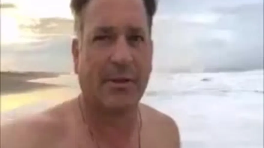 Video de Juan Carlos Navarro desde la playa