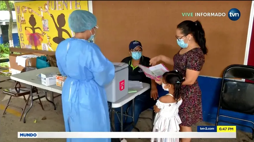 Realizan jornada de vacunación en Panamá