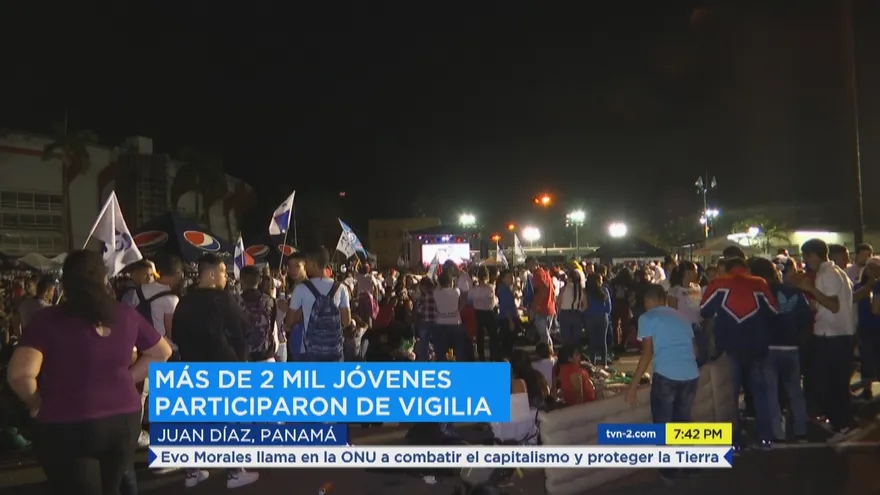 Vigilia Juvenil sirve de preparación para la JMJ 2019