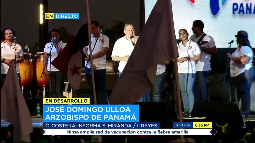 Ulloa participa del evento ‘Caminando a la JMJ’