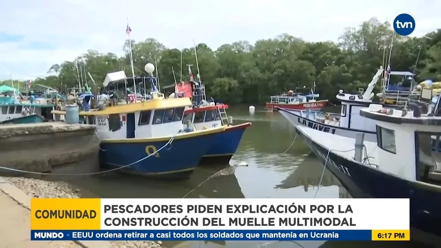 Pescadores piden reunión por construcción de muelle multimodal