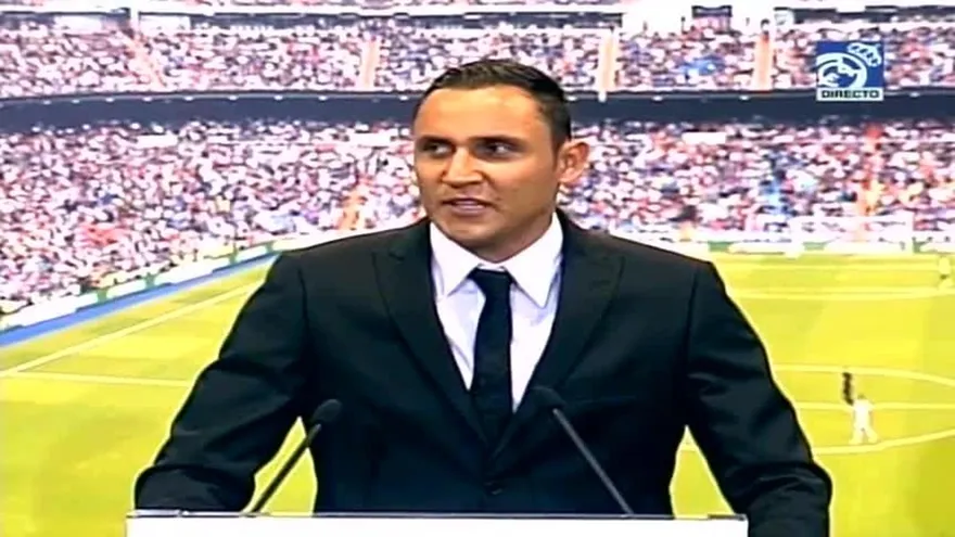 Arquero Keylor Navas es presentado en el Real Madrid