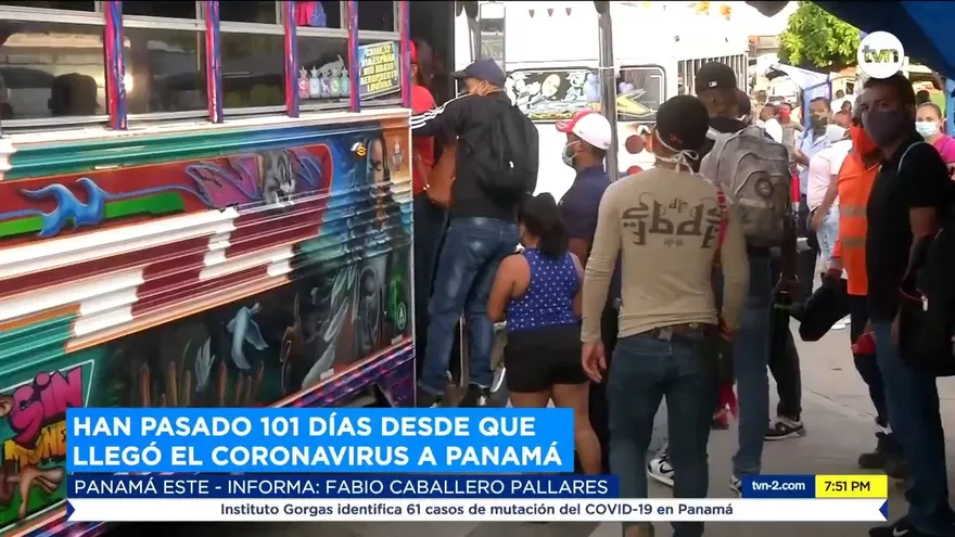 Han pasado 101 días desde que llegó el coronavirus a Panamá