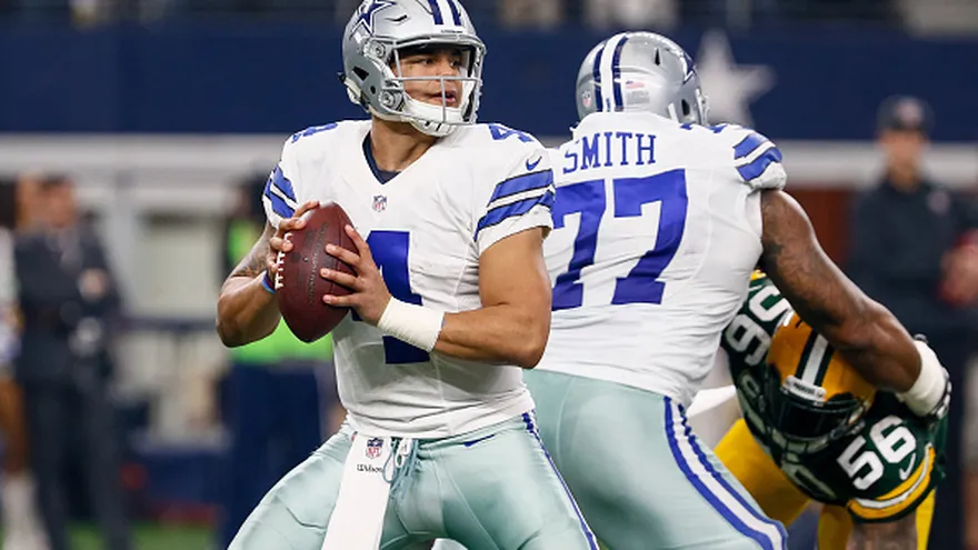 Dak Prescott es un jugador que llena de optimismo a los Cowboys para el futuro
