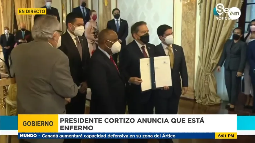 Presidente Cortizo anuncia que padece problemas de salud