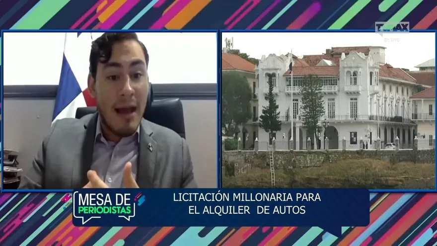 Diputado Vásquez se refiere a licitación millonaria para alquiler autos y Ley de Contrataciones