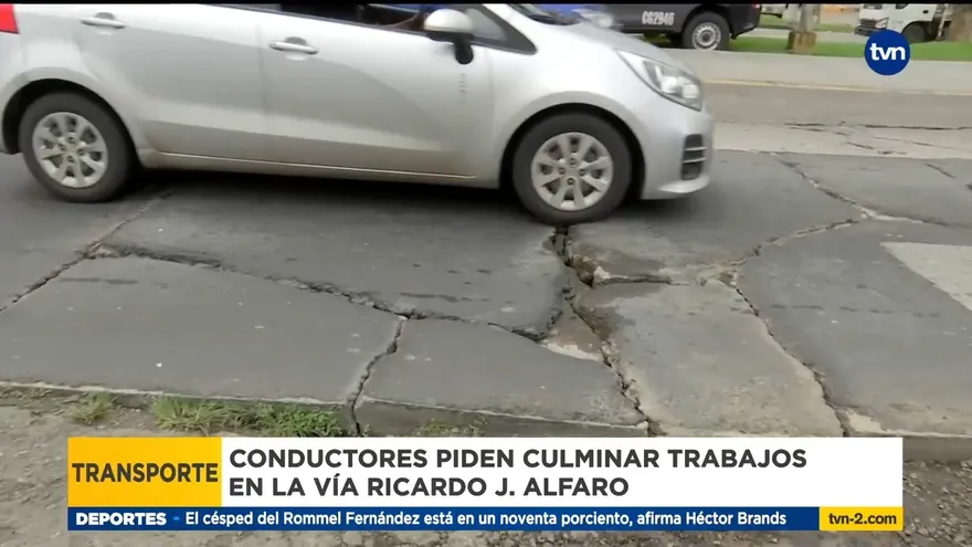 El riesgo de transitar por la vía Ricardo J. Alfaro