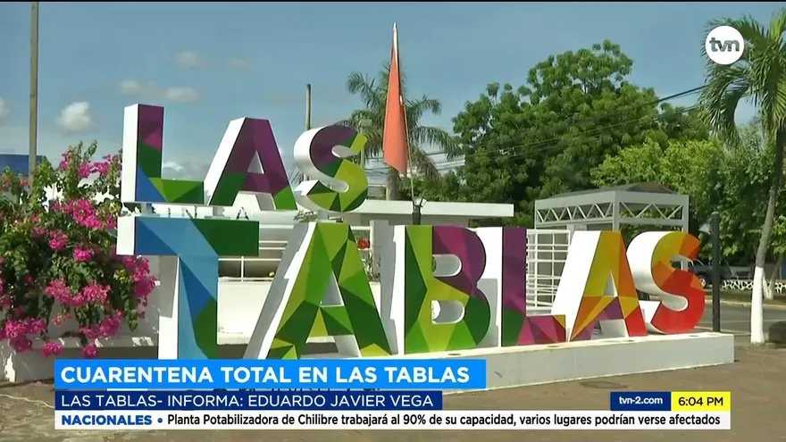 Residentes de Las Tablas acatan medidas de cuarentena total
