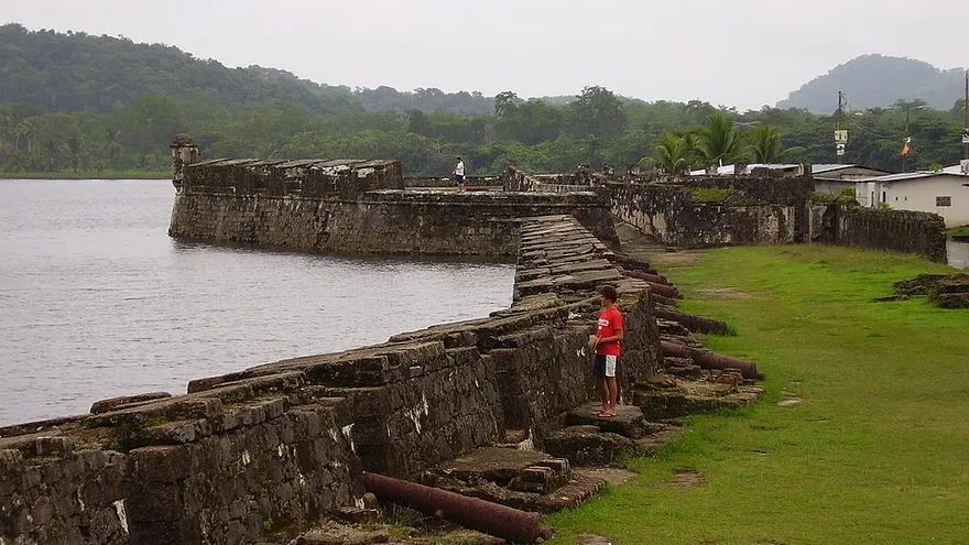 El fuerte de San Jerónimo en Portobelo