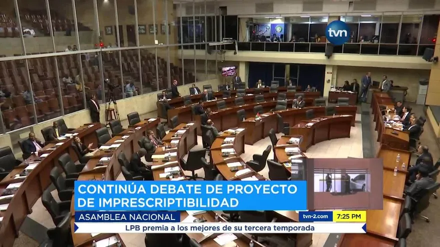 En medio de cuestionamientos, Asamblea debate proyecto de imprescriptibilidad