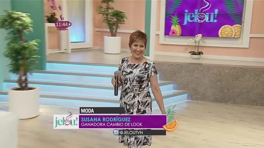 Cambio de look en vivo para la hermosa Susana Rodríguez, celebrando el día del jubilado