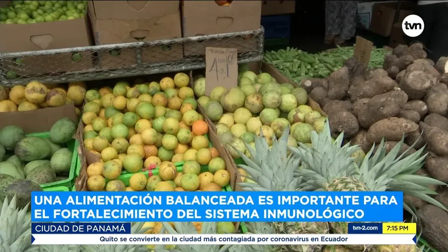 Buena alimentación para el fortalecimiento del sistema inmunológico