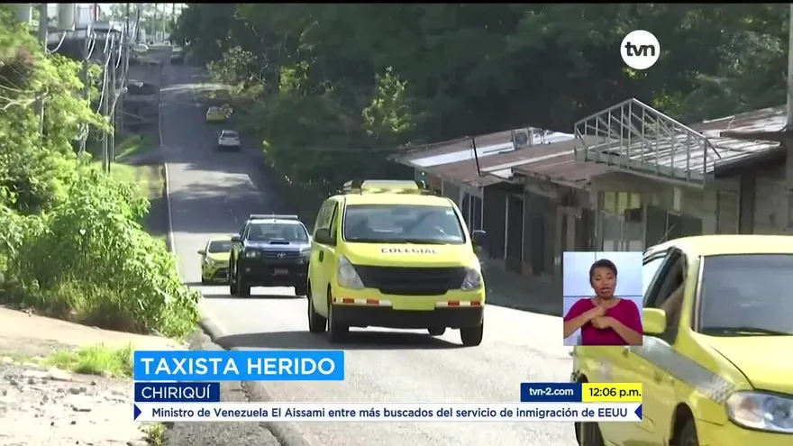 Asaltan a taxista en Chiriquí