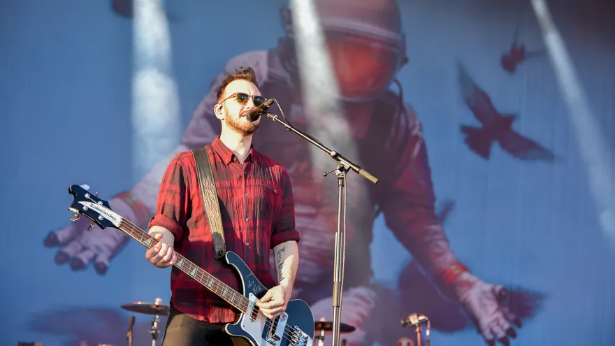 El cantante de Snow Patrol, Paul Wilson