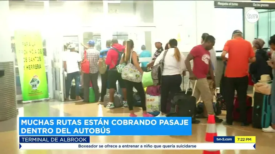 Terminal de Albrook agiliza flujo de pasajeros