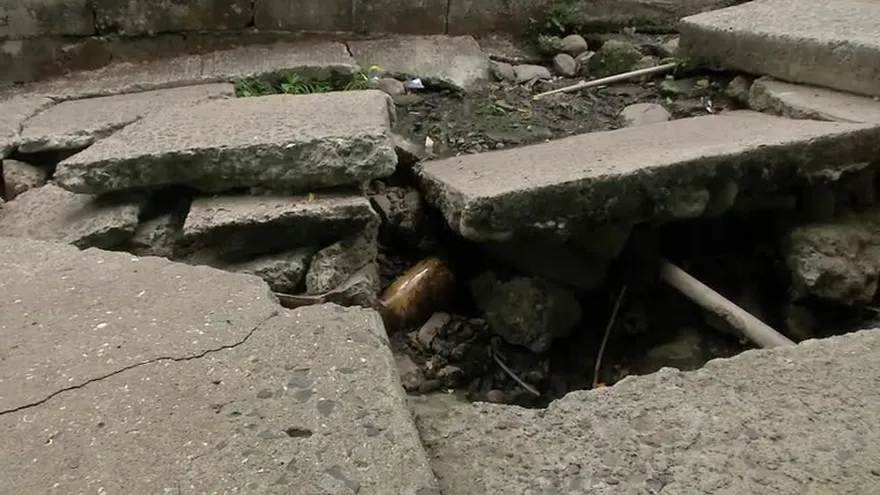 Veredas en Samara en medio del colapso