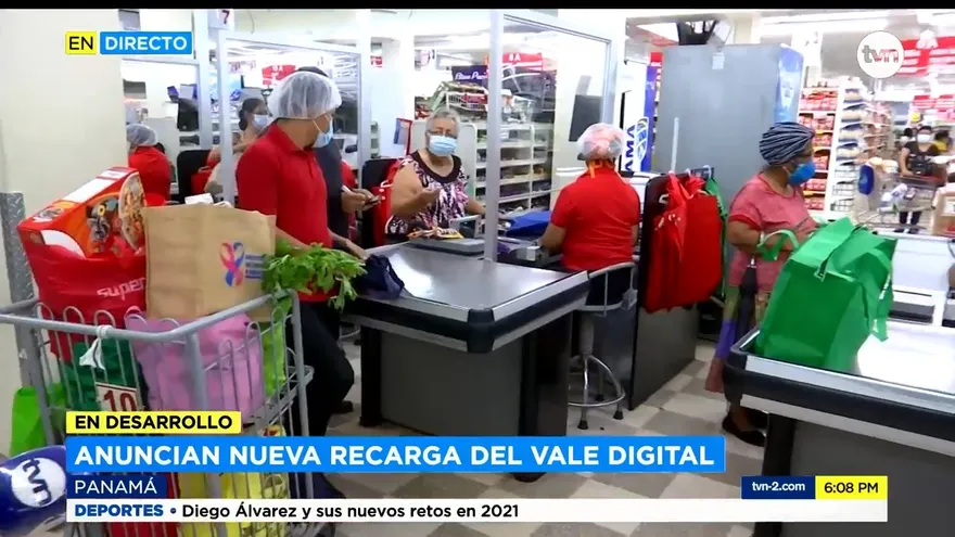 Anuncian recarga del Vale Digital a partir de este miércoles