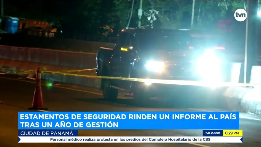 Estamentos de seguridad rinden un informe al país tras un año de gestión