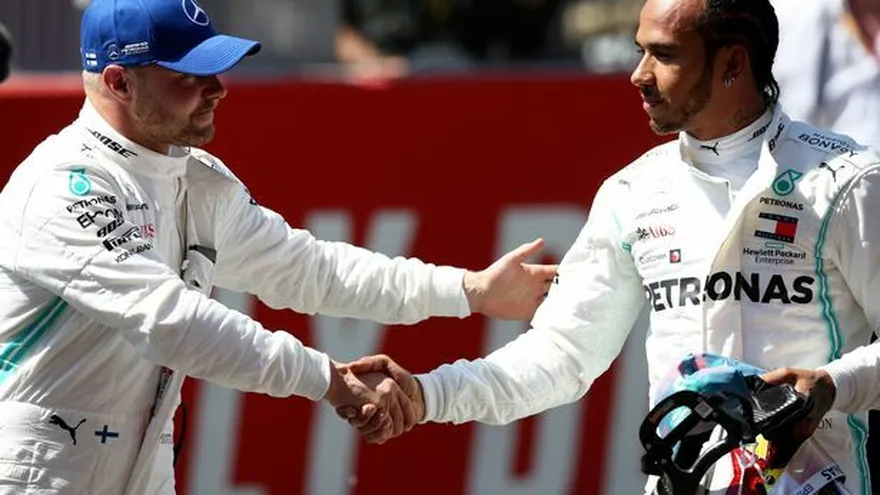 Valtteri Bottas repetirá como compañero de Lewis Hamilton en Mercedes en 2020