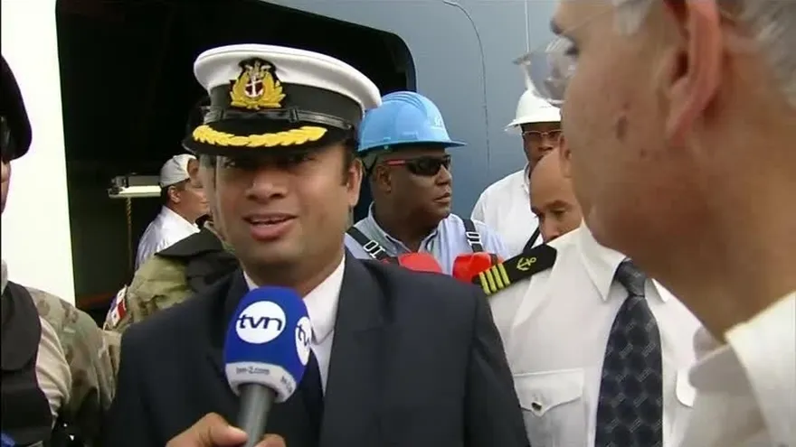 Entrevista con Jude Rodrigues, Capitán del Cosco Shipping Panama