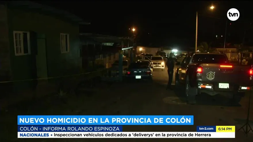 Asesinan a un hombre en Colón