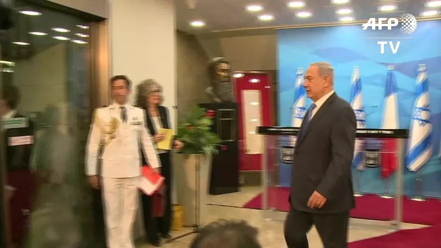 Netanyahu rechaza iniciativa francesa de diálogo con palestinos