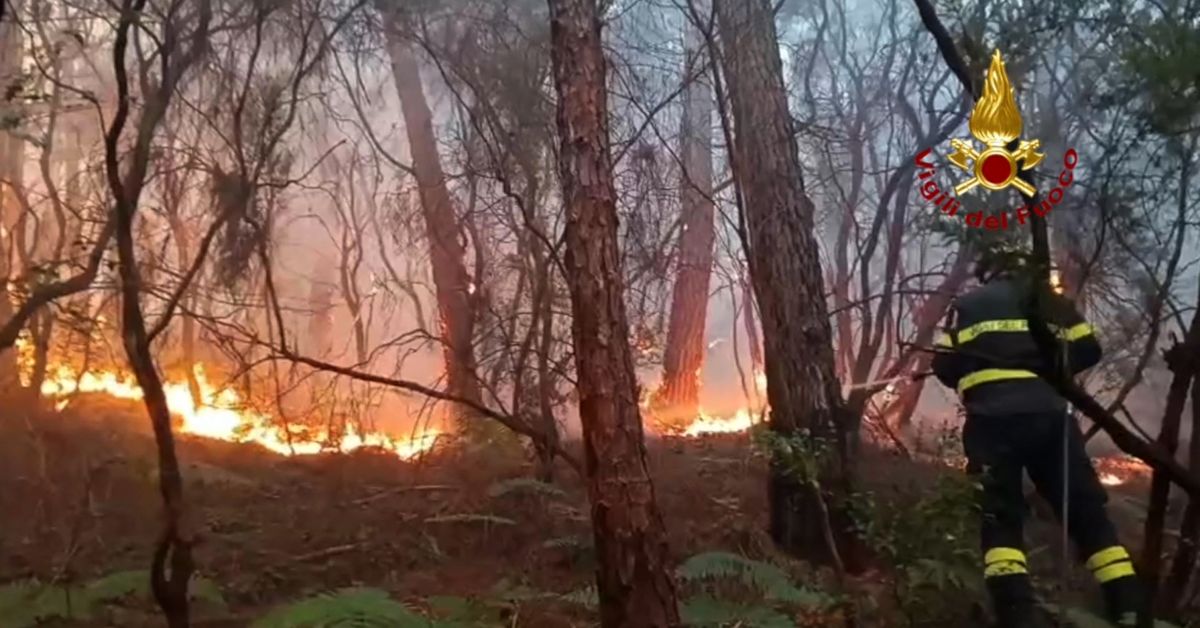 Italia anuncia evacuación de unas 3,500 personas por incendios en la región de Toscana