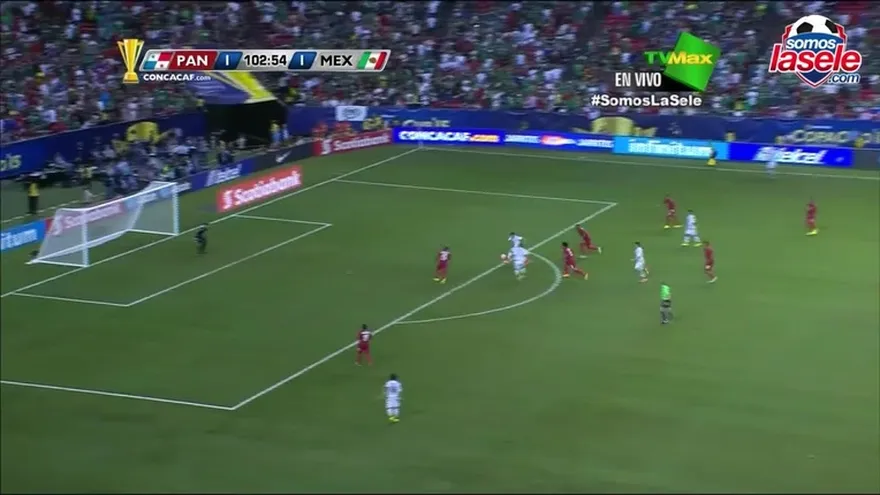Penal con el que México ganó el partido 1-2 a Panamá