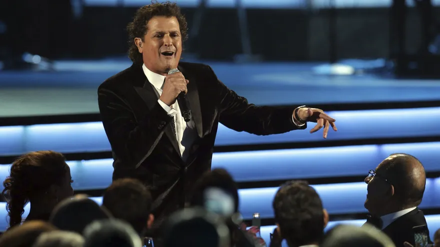 El cantante y compositor colombiano Carlos Vives.