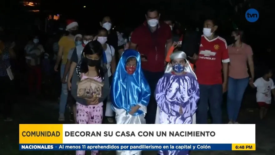 Con música y alegría, niños veragüenses protagonizan las posadas navideñas