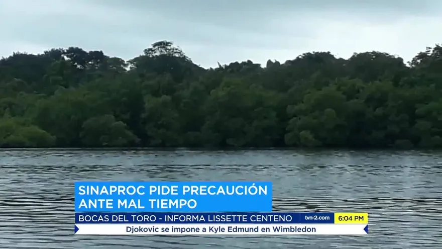 Suspenden viajes a dos islas de Bocas del Toro por mal estado del tiempo