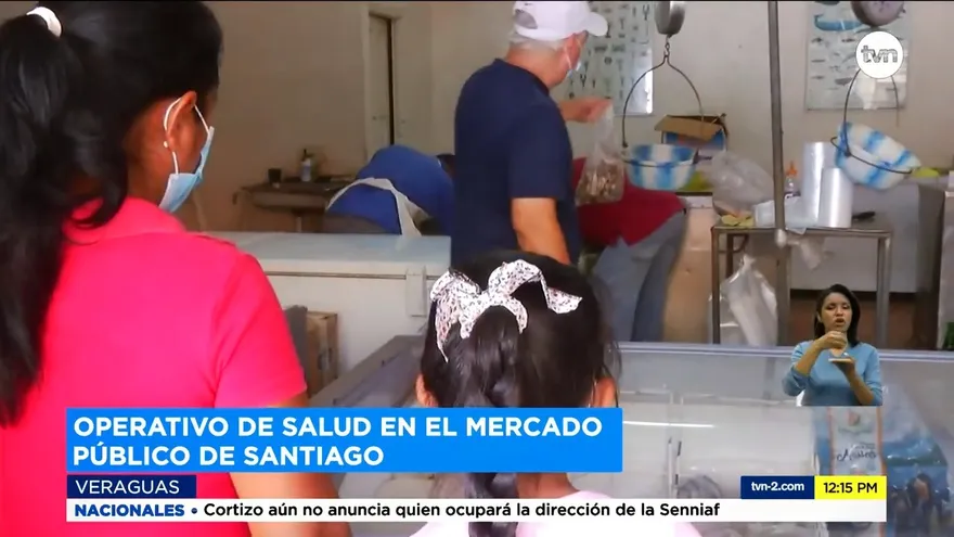 Realizan operativos en el mercado público de Santiago