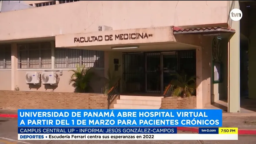 Universidad de Panamá abre hospital virtual