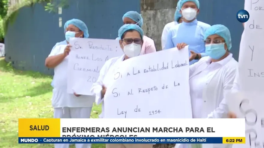 Enfermeras anuncia movilización para la próxima semana