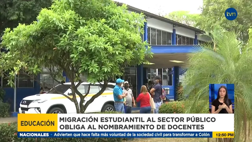 Migración de estudiantes obliga a nombramiento de nuevos docentes